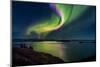 Aurora Borealis or Northern Lights, Iceland-Arctic-Images-Mounted Photographic Print