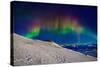 Aurora Borealis or Northern Lights in Full Color Seen from the Abisko Sky Station, Abisko-null-Stretched Canvas