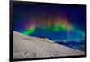 Aurora Borealis or Northern Lights in Full Color Seen from the Abisko Sky Station, Abisko-null-Framed Photographic Print