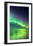 Aurora Borealis or Northern Lights in Iceland-Arctic-Images-Framed Photographic Print