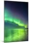 Aurora Borealis or Northern Lights in Iceland-Arctic-Images-Mounted Photographic Print