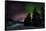 Aurora Borealis or Northern Lights, Lapland, Sweden-null-Framed Stretched Canvas