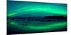 Aurora Borealis or Northern Lights over the Jokulsarlon Lagoon, Iceland-null-Mounted Photographic Print