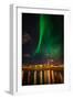 Aurora Borealis or Northern Lights, Reykjavik, Iceland-null-Framed Photographic Print