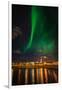 Aurora Borealis or Northern Lights, Reykjavik, Iceland-null-Framed Premium Photographic Print