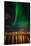 Aurora Borealis or Northern Lights, Reykjavik, Iceland-null-Stretched Canvas