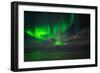 Aurora Borealis or Northern Lights, Reykjavik, Iceland-null-Framed Photographic Print