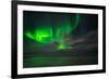 Aurora Borealis or Northern Lights, Reykjavik, Iceland-null-Framed Photographic Print