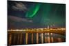 Aurora Borealis or Northern Lights, Reykjavik, Iceland-null-Mounted Photographic Print