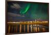 Aurora Borealis or Northern Lights, Reykjavik, Iceland-null-Framed Photographic Print