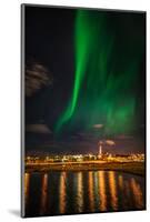 Aurora Borealis or Northern Lights, Reykjavik, Iceland-null-Mounted Photographic Print