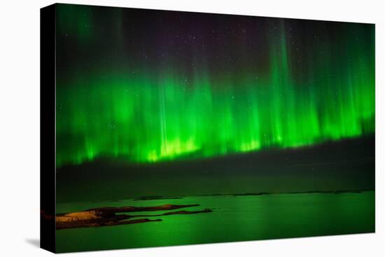 Aurora Borealis or Northern Lights, Stykkisholmur, Snaefellsnes Peninsula, Iceland-Ragnar Th Sigurdsson-Stretched Canvas