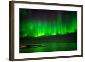 Aurora Borealis or Northern Lights, Stykkisholmur, Snaefellsnes Peninsula, Iceland-Ragnar Th Sigurdsson-Framed Photographic Print