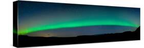 Aurora Borealis or Northern Lights, Vik I Myrdal, Iceland-null-Stretched Canvas
