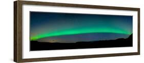 Aurora Borealis or Northern Lights, Vik I Myrdal, Iceland-null-Framed Photographic Print
