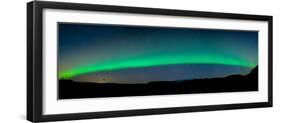 Aurora Borealis or Northern Lights, Vik I Myrdal, Iceland-null-Framed Photographic Print