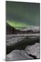 Aurora Borealis over Annie Lake, Yukon, Canada-null-Mounted Photographic Print