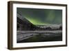 Aurora Borealis over Annie Lake, Yukon, Canada-null-Framed Photographic Print