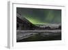Aurora Borealis over Annie Lake, Yukon, Canada-null-Framed Photographic Print
