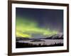 Aurora Borealis Over Bove Island, Yukon, Canada-Stocktrek Images-Framed Photographic Print