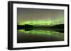 Aurora Borealis over Fish Lake, Whitehorse, Yukon, Canada-null-Framed Photographic Print