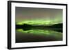 Aurora Borealis over Fish Lake, Whitehorse, Yukon, Canada-null-Framed Photographic Print