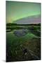 Aurora Borealis over Fish Lake, Whitehorse, Yukon, Canada-null-Mounted Photographic Print