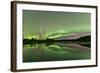 Aurora Borealis over Fish Lake, Whitehorse, Yukon, Canada-null-Framed Photographic Print