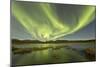 Aurora Borealis over Fish Lake, Yukon, Canada-null-Mounted Photographic Print