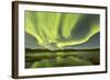 Aurora Borealis over Fish Lake, Yukon, Canada-null-Framed Photographic Print