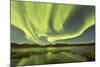 Aurora Borealis over Fish Lake, Yukon, Canada-null-Mounted Photographic Print