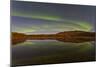 Aurora Borealis over Fish Lake, Yukon, Canada-null-Mounted Photographic Print