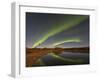 Aurora Borealis over Fish Lake, Yukon, Canada-null-Framed Photographic Print