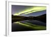 Aurora Borealis over Hidden Lake, Yukon, Canada-null-Framed Photographic Print