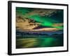 Aurora Borealis over Lake Kleifarvatn, Iceland-Arctic-Images-Framed Photographic Print