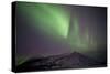 Aurora Borealis over Mountain Range, Carcross, Yukon, Canada-null-Stretched Canvas