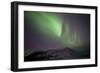 Aurora Borealis over Mountain Range, Carcross, Yukon, Canada-null-Framed Photographic Print