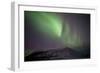 Aurora Borealis over Mountain Range, Carcross, Yukon, Canada-null-Framed Photographic Print