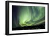 Aurora Borealis over Mountain, Yukon, Canada-null-Framed Photographic Print