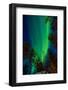 Aurora Borealis (The Northern Lights) over Kakslauttanen Igloo West Village, Saariselka, Finland-Laura Grier-Framed Photographic Print