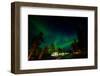 Aurora Borealis (The Northern Lights) over Kakslauttanen Igloo West Village, Saariselka, Finland-Laura Grier-Framed Photographic Print