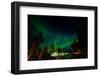 Aurora Borealis (The Northern Lights) over Kakslauttanen Igloo West Village, Saariselka, Finland-Laura Grier-Framed Photographic Print