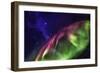 Aurora Borealis with the Milky Way Galaxy.-Arctic-Images-Framed Photographic Print