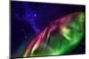 Aurora Borealis with the Milky Way Galaxy.-Arctic-Images-Mounted Photographic Print