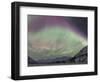 Aurora Borealis, Wrangell Mountains, Alaska, USA-Hugh Rose-Framed Photographic Print