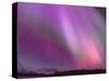 Aurora Borealis, Wrangell Mountains, Alaska, USA-Hugh Rose-Stretched Canvas