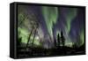 Aurora Borealis X-Larry Malvin-Framed Stretched Canvas