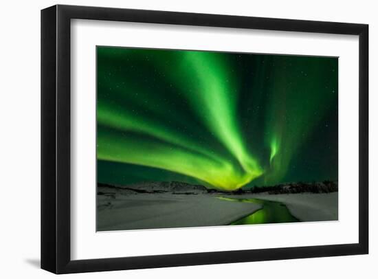 Aurora Borealis-null-Framed Art Print