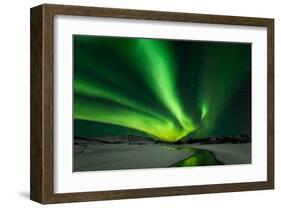 Aurora Borealis-null-Framed Art Print