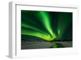 Aurora Borealis-null-Framed Art Print